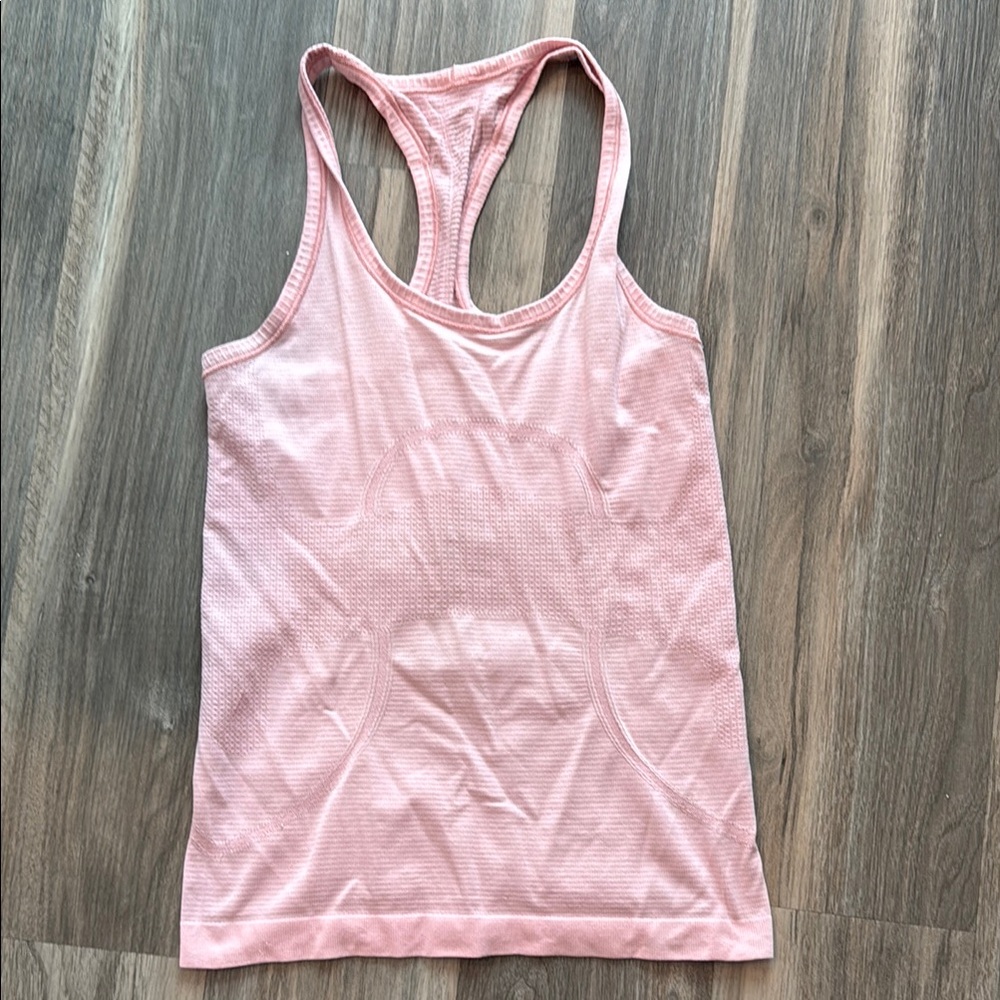 Lululemon athletica Pink Tank Top Sleeveless Athletic